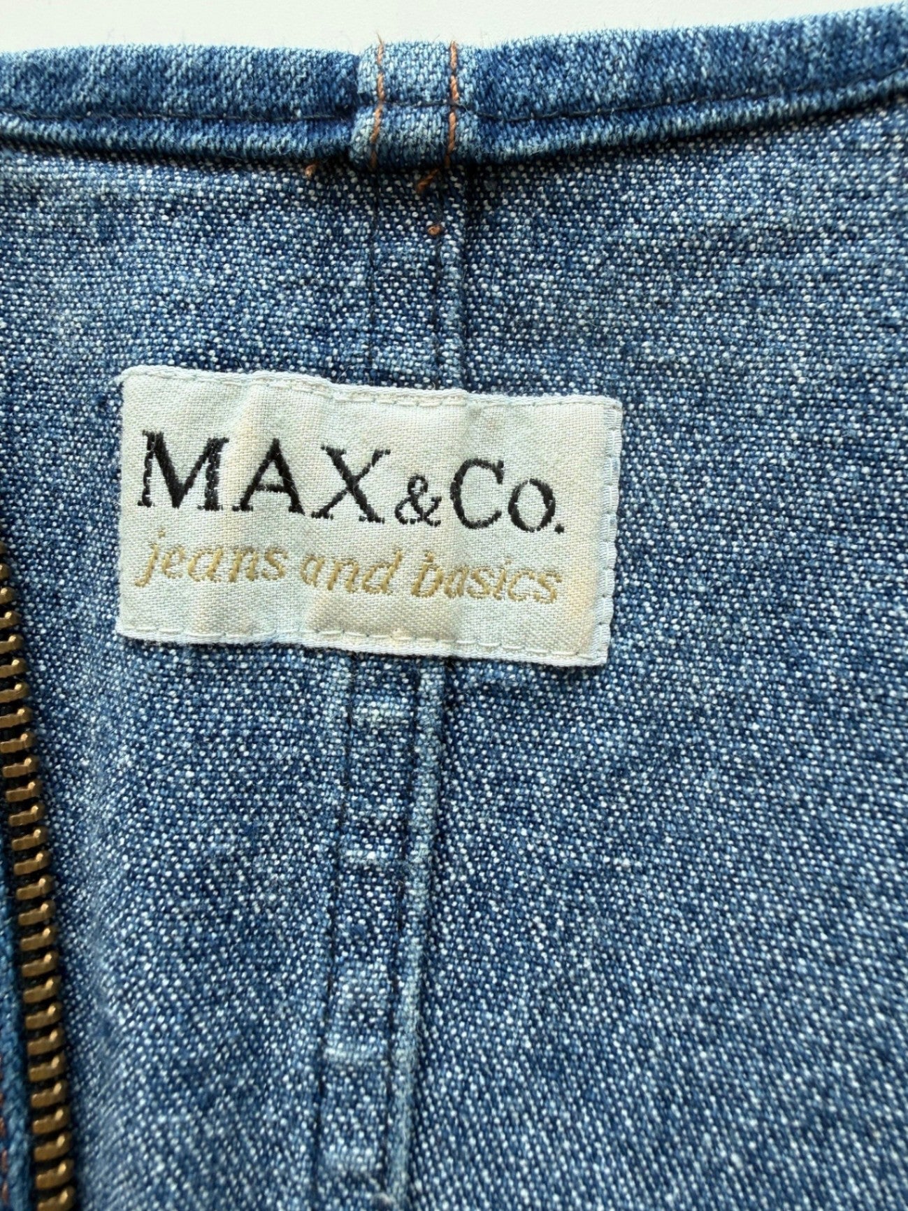 MAX & CO. | Jeans-Etuikleid Vintage Sublinie Jeans and Basics | Denim-Blau | Gr. 38
