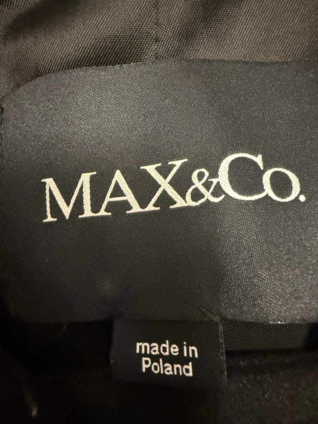 MAX&CO. | Jacke | Gr. 40 | Creme, Schwarz, Anthrazit