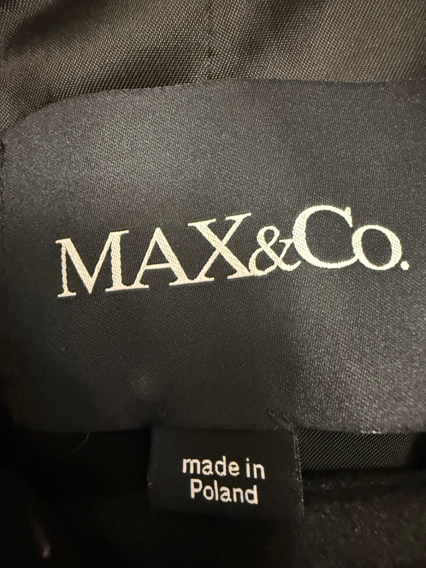 MAX&CO. | Jacke | Gr. 40 | Creme, Schwarz, Anthrazit