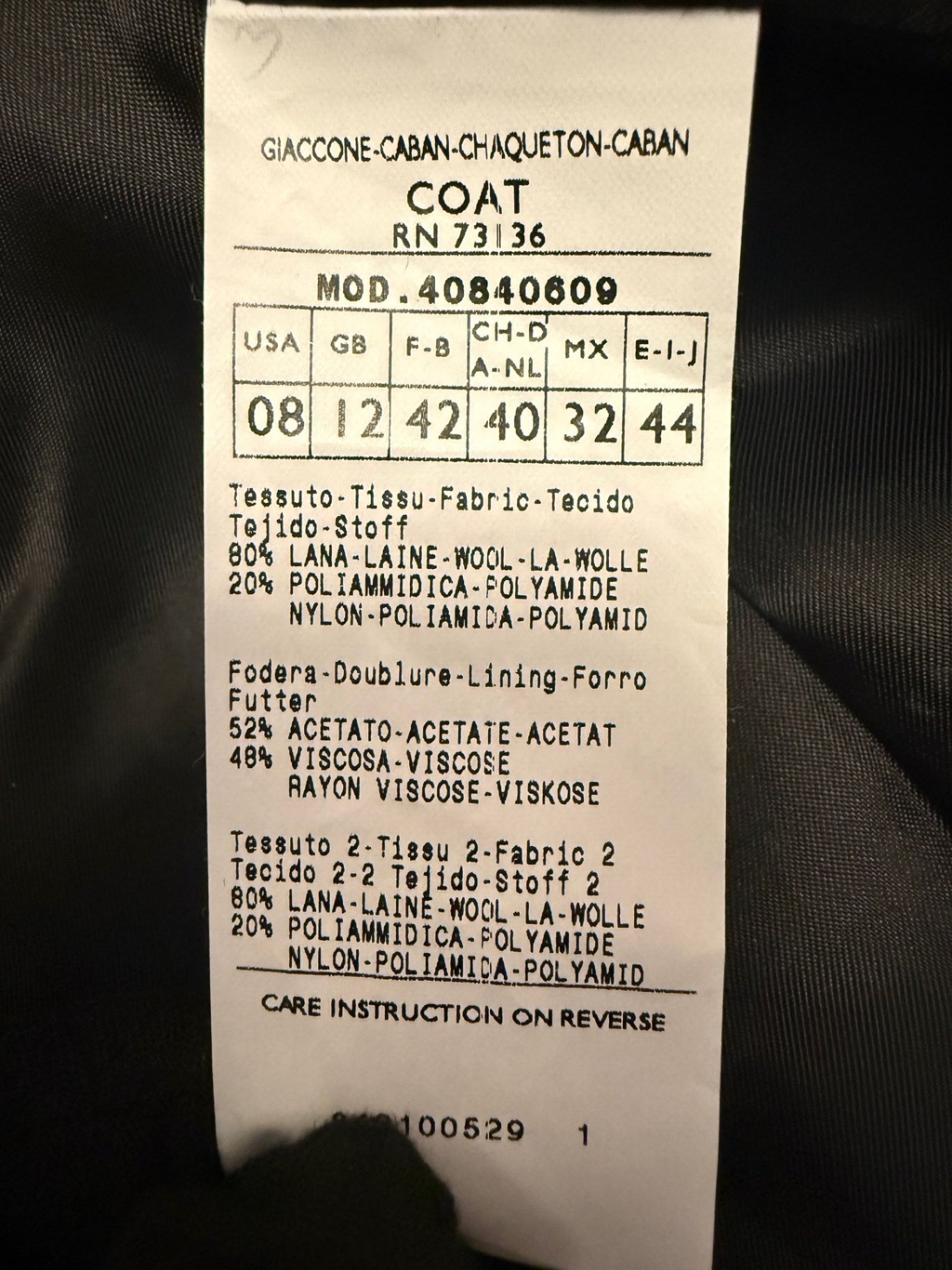 MAX&CO. | Jacke | Gr. 40 | Creme, Schwarz, Anthrazit