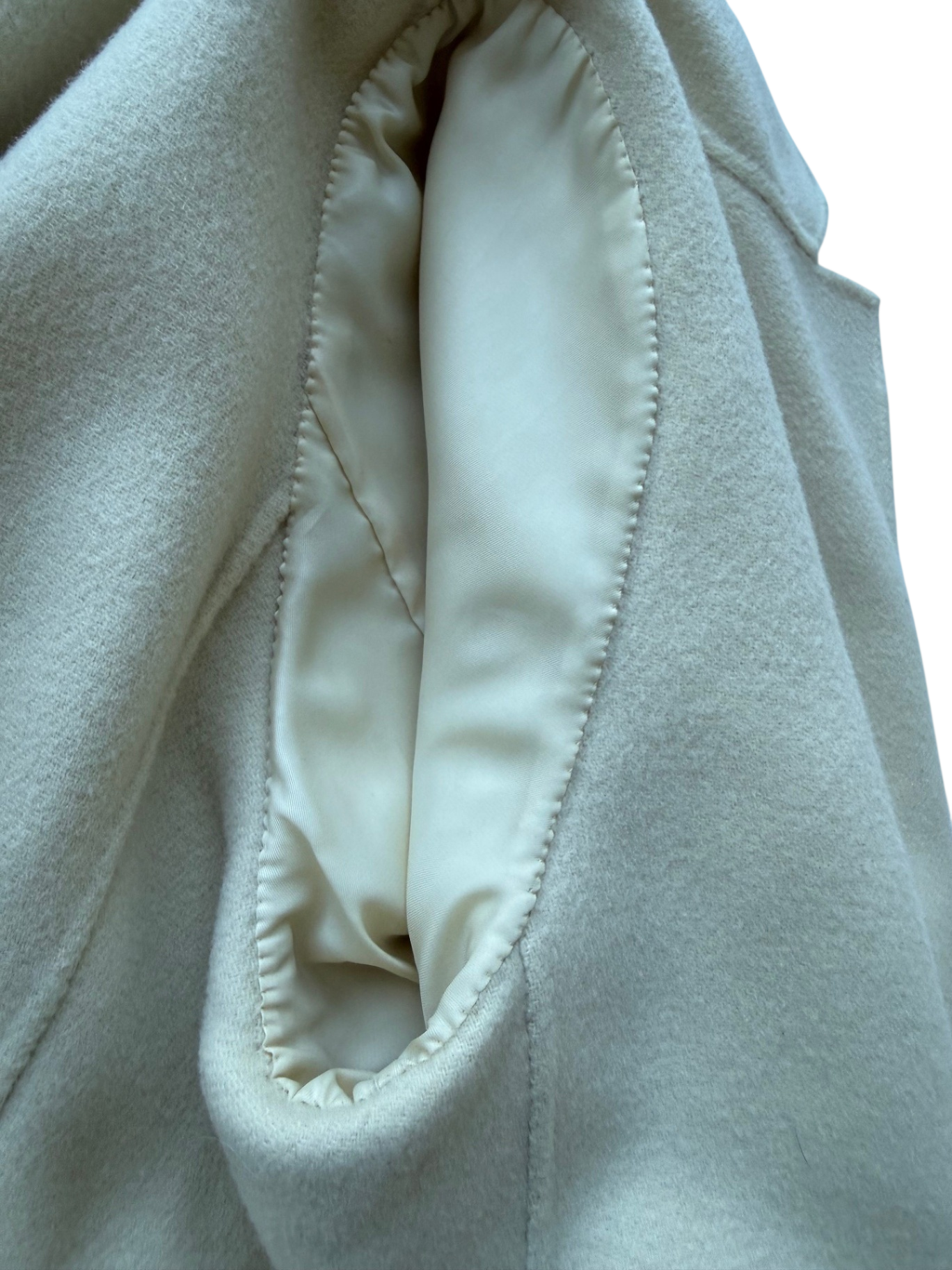 MAX MARA STUDIO | Mantel | Gr. 40 | Vanille