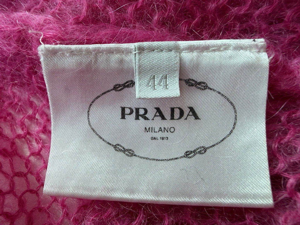 PRADA | Mohair-Pullover | Gr. 38 | Fuchsia / Hot Pink