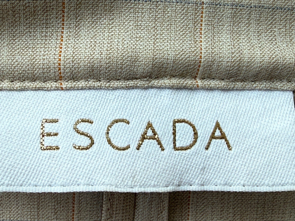 ESCADA | Kostüm Blazer & Bleistiftrock | Gr. 38 | Sandbeige