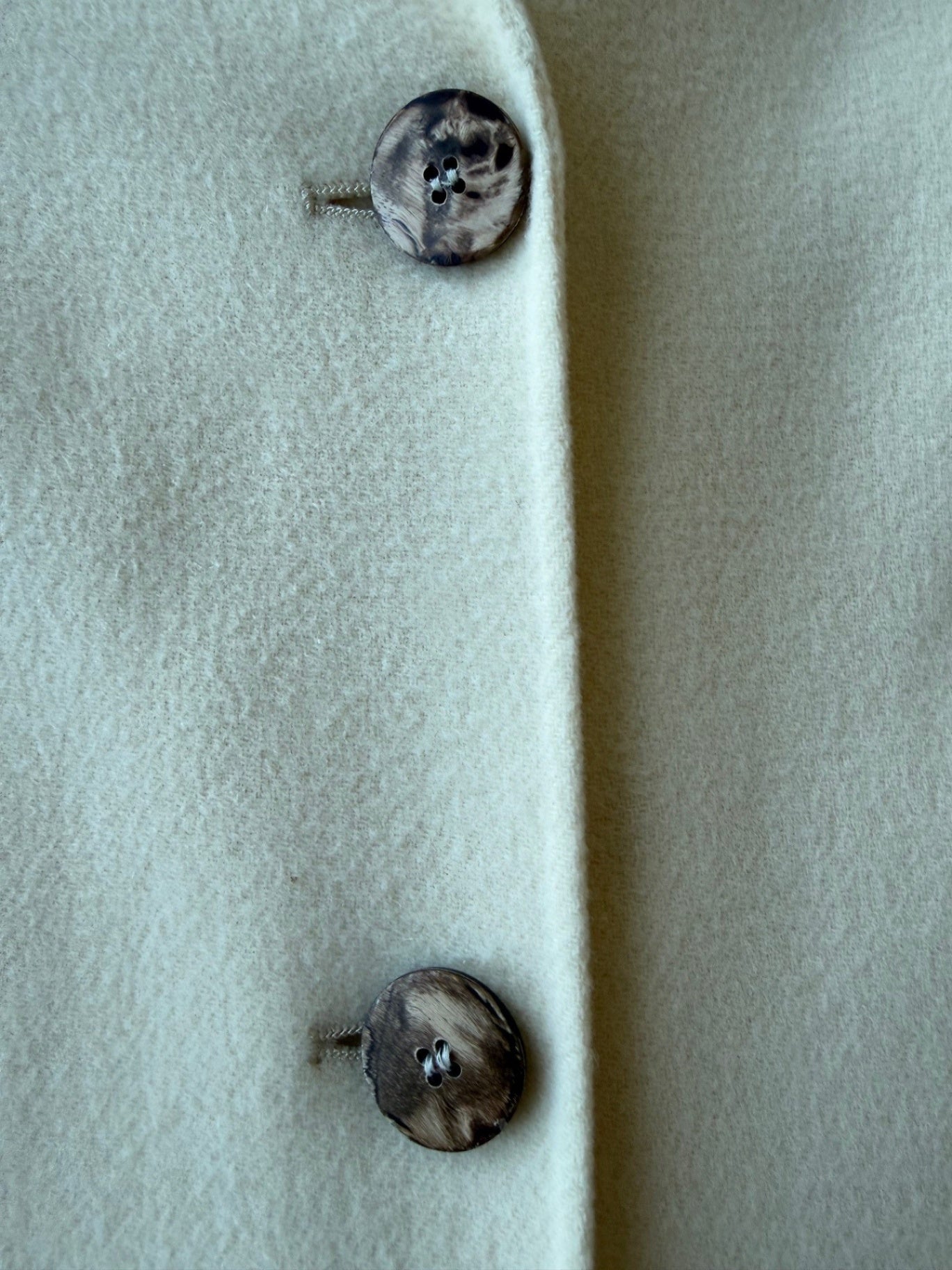 MAX MARA STUDIO | Mantel | Gr. 40 | Vanille
