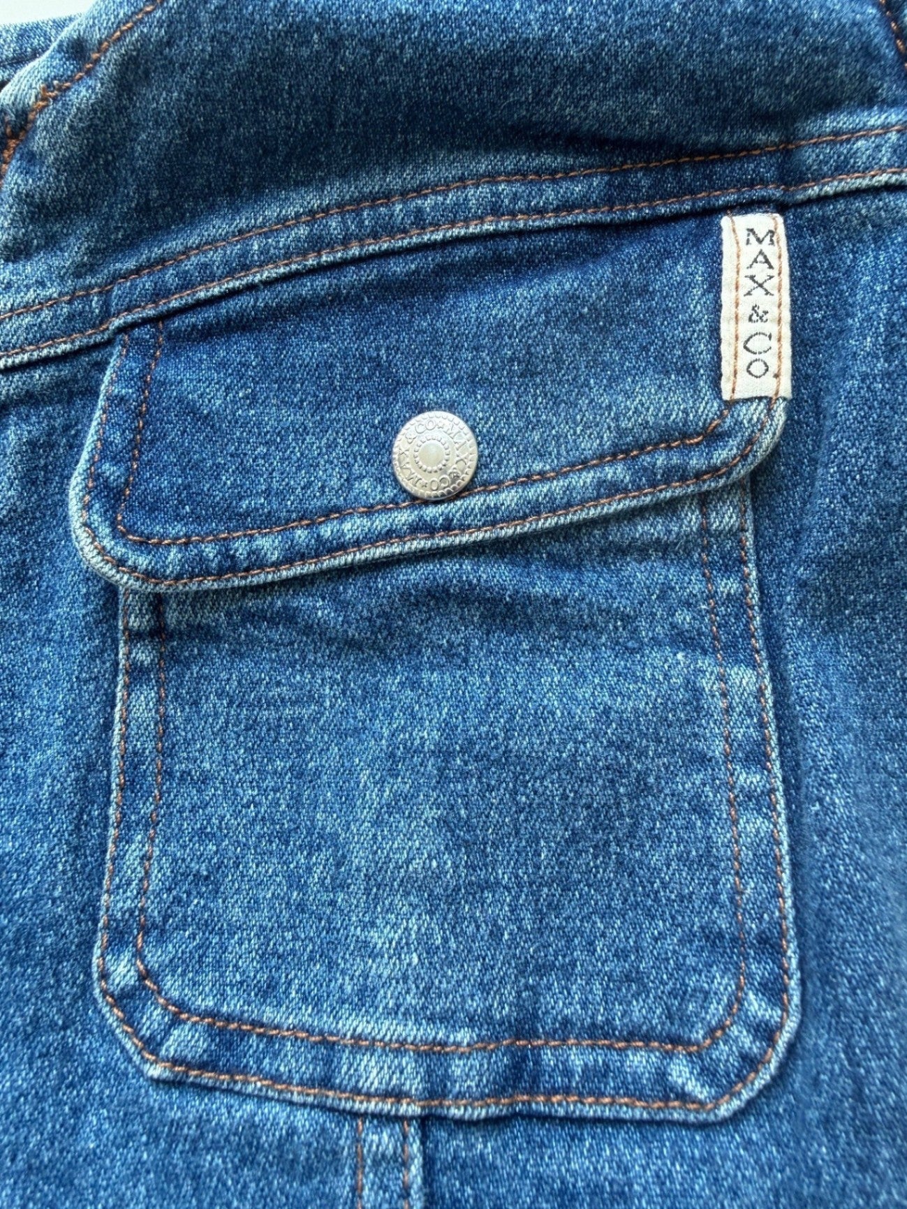 MAX & CO. | Jeans-Etuikleid Vintage Sublinie Jeans and Basics | Denim-Blau | Gr. 38