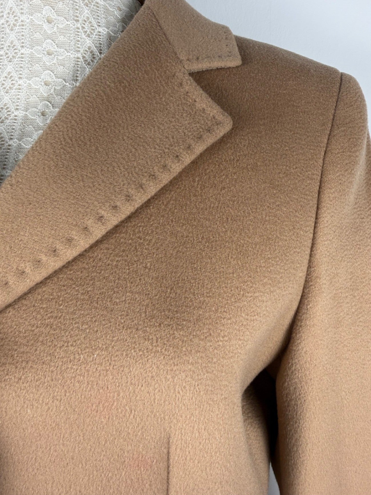 MAX MARA STUDIO | klassischer Mantel | Gr. 40 | Camel