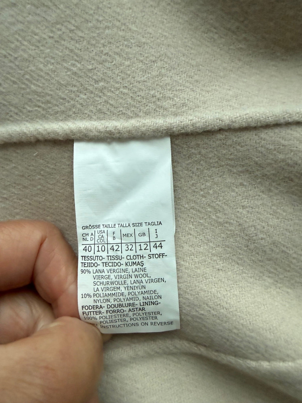 WEEKEND MAXMARA | Mantel | Gr. 40 | Warm Beige