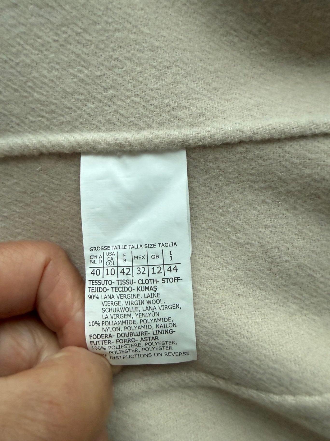 WEEKEND MAXMARA | Mantel | Gr. 40 | Warm Beige