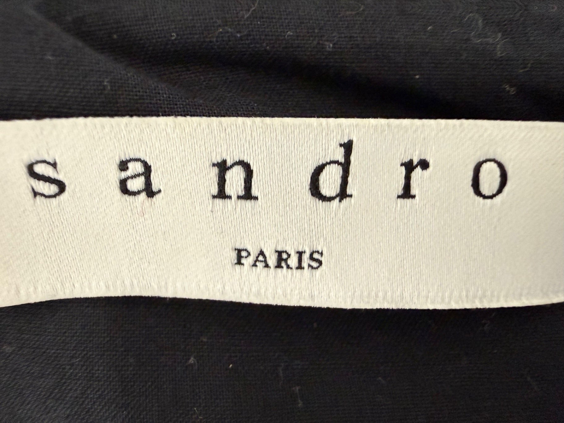 SANDRO PARIS | Cocktailkleid | Gr. 3 (ca. 38) | Gold, Silber Metallic