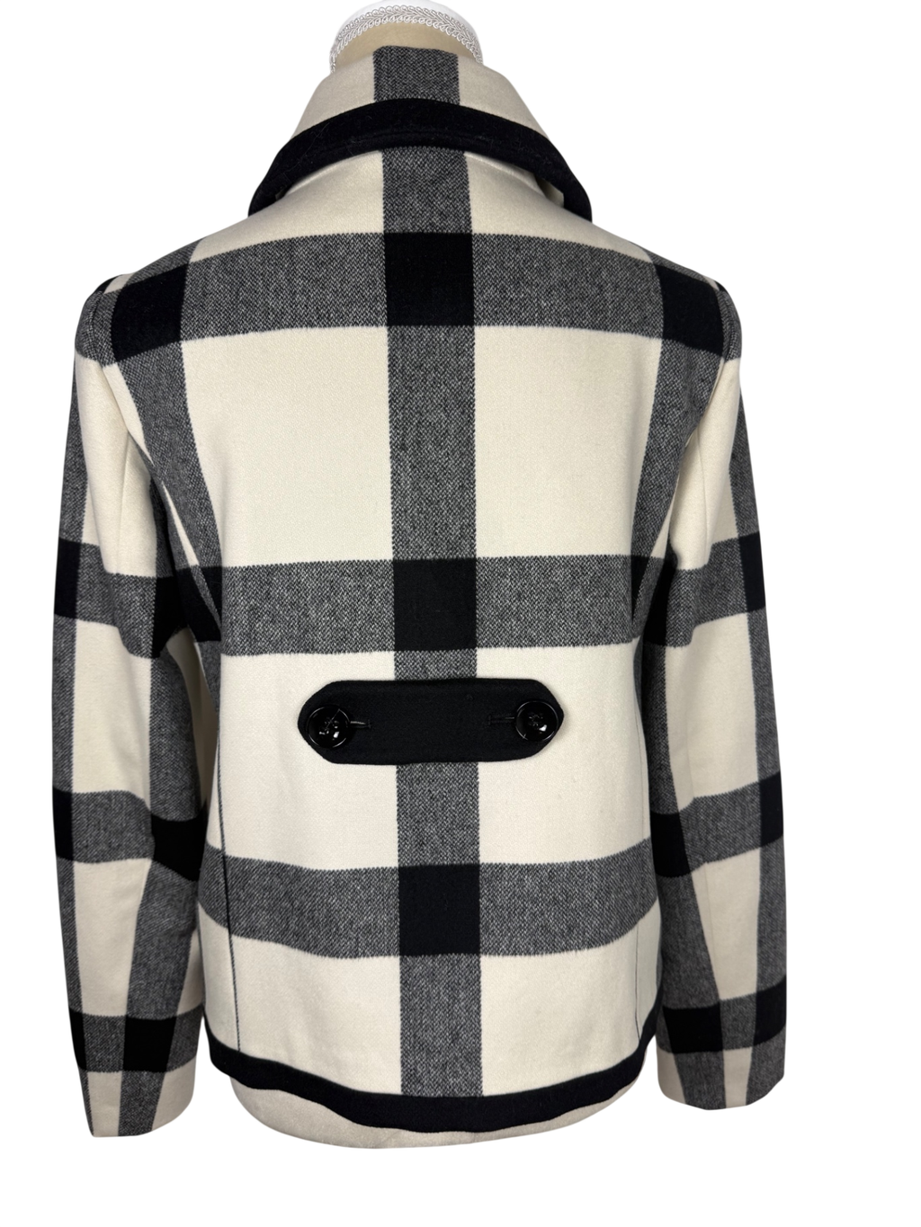MAX&CO. | Jacke | Gr. 40 | Creme, Schwarz, Anthrazit