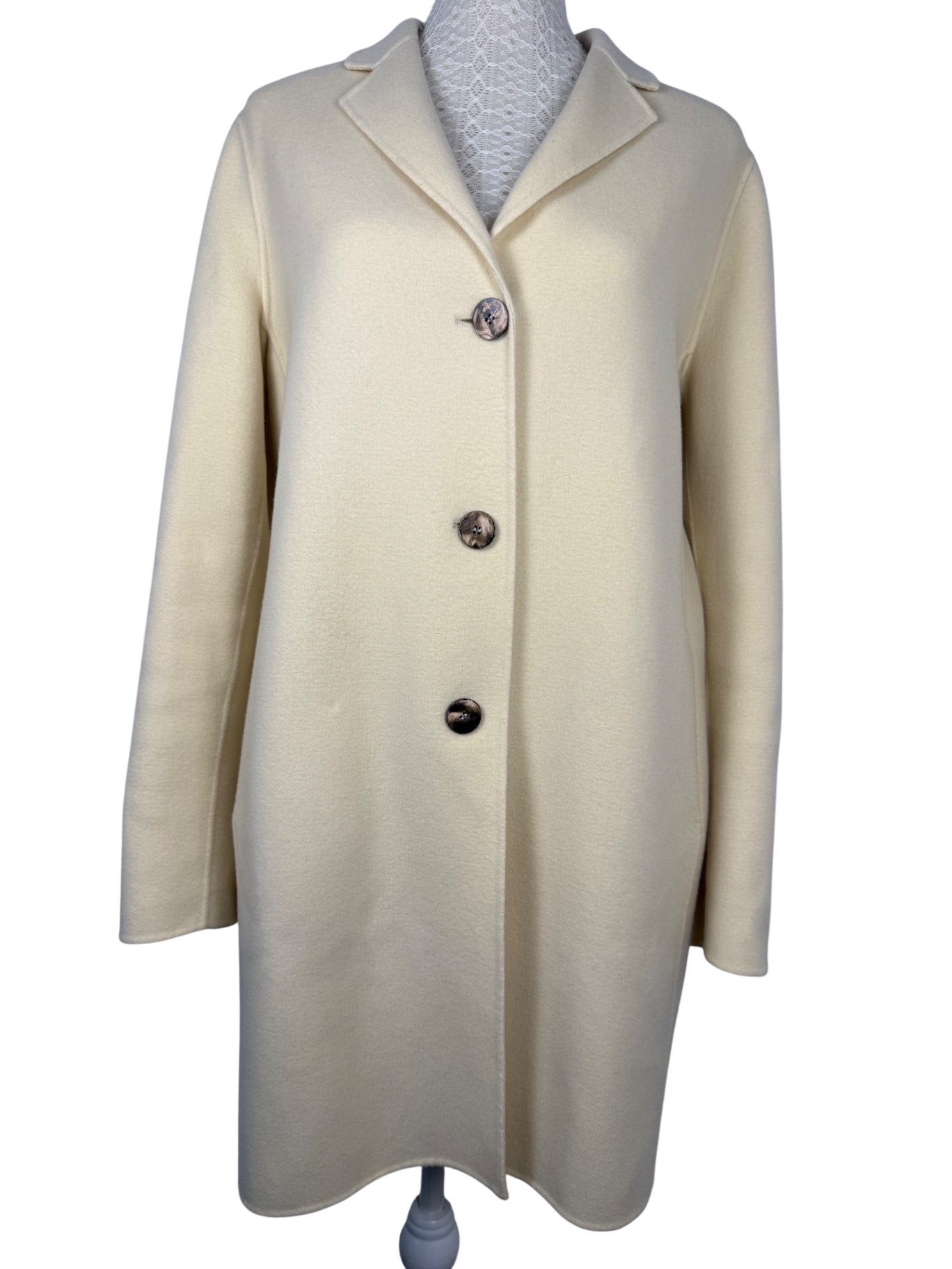 MAX MARA STUDIO | Mantel | Gr. 40 | Vanille