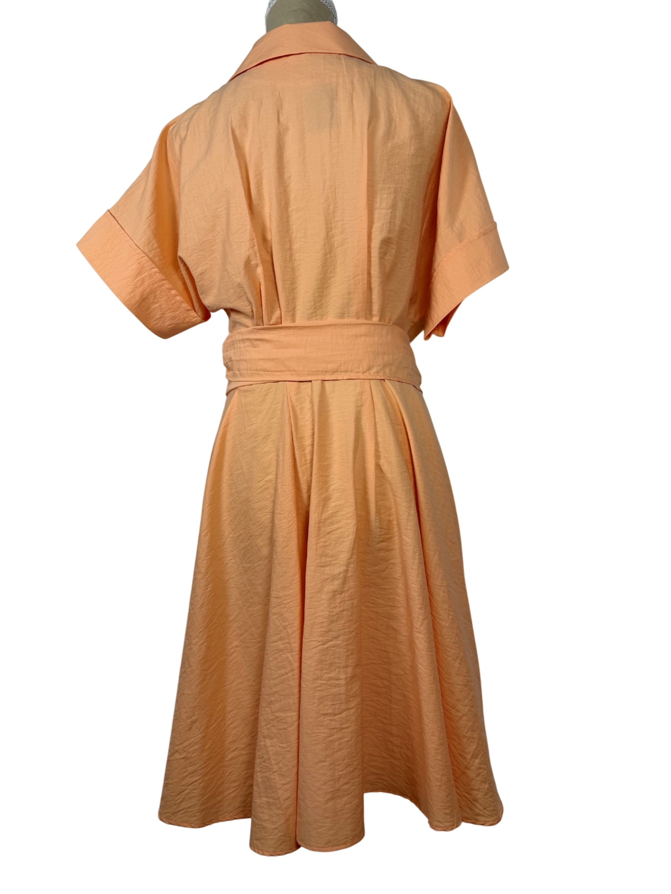 CLAUDIE PIERLOT | Wickelkleid | M (38/40) | Pfirsich