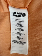 CLAUDIE PIERLOT | Wickelkleid | M (38/40) | Pfirsich