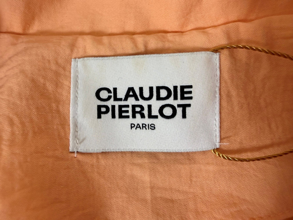 CLAUDIE PIERLOT | Wickelkleid | M (38/40) | Pfirsich