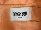 CLAUDIE PIERLOT | Wickelkleid | M (38/40) | Pfirsich