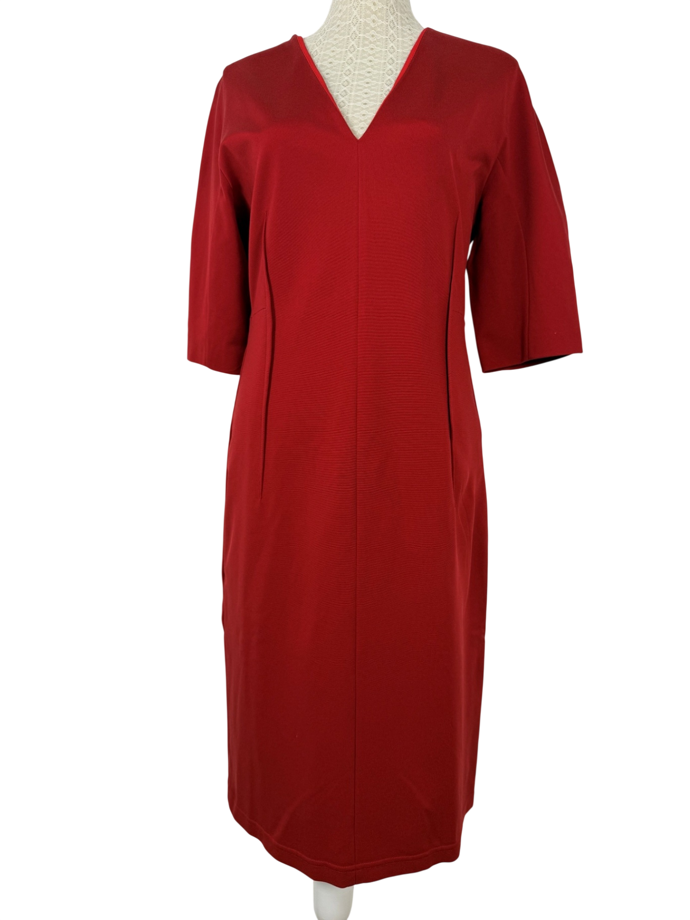 RENÉ LEZARD | Business Kleid | Gr. 40 | Rot