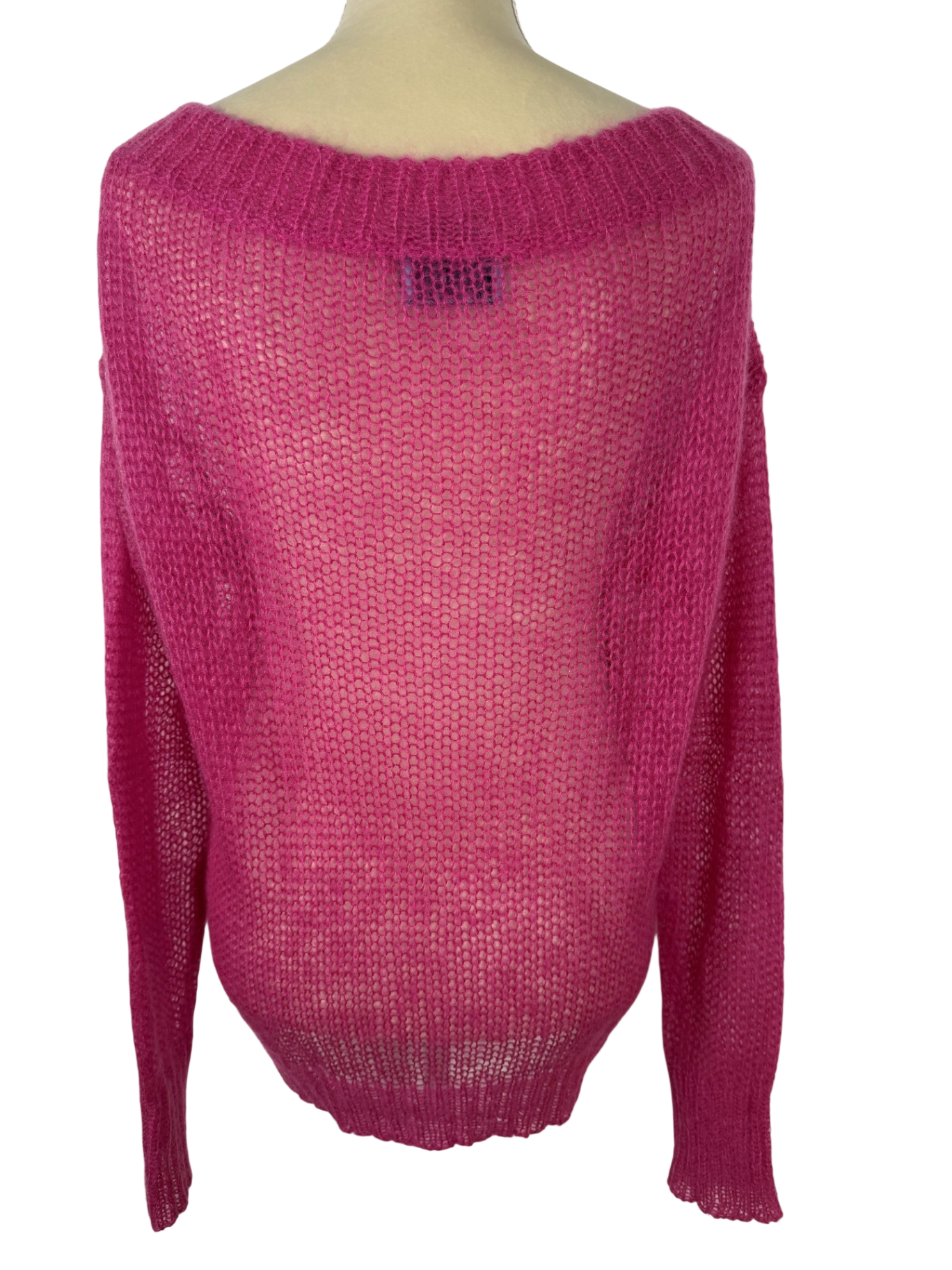PRADA | Mohair-Pullover | Gr. 38 | Fuchsia / Hot Pink