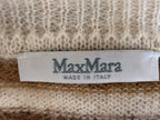 MAX MARA | Mohair-Pullover gestreift | Gr. XL | Creme, Camel, Braun