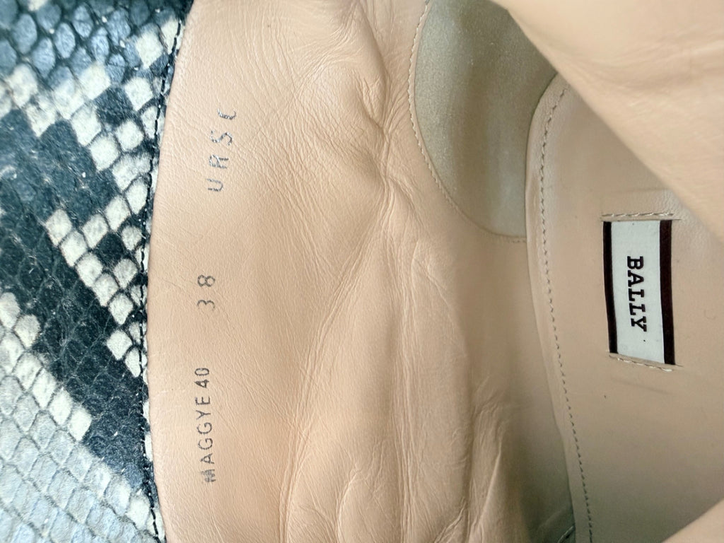BALLY | Schuhe | 38 |Grau-Schwarz-Creme