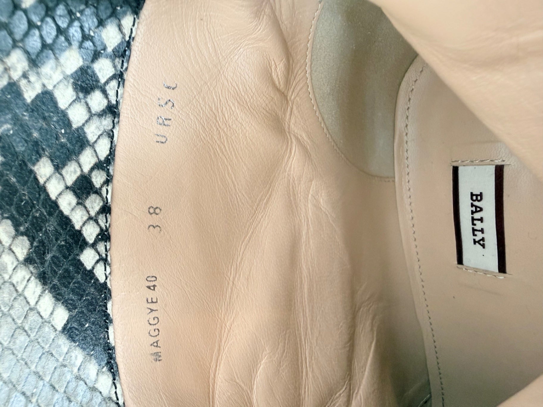 BALLY | Schuhe | 38 |Grau-Schwarz-Creme