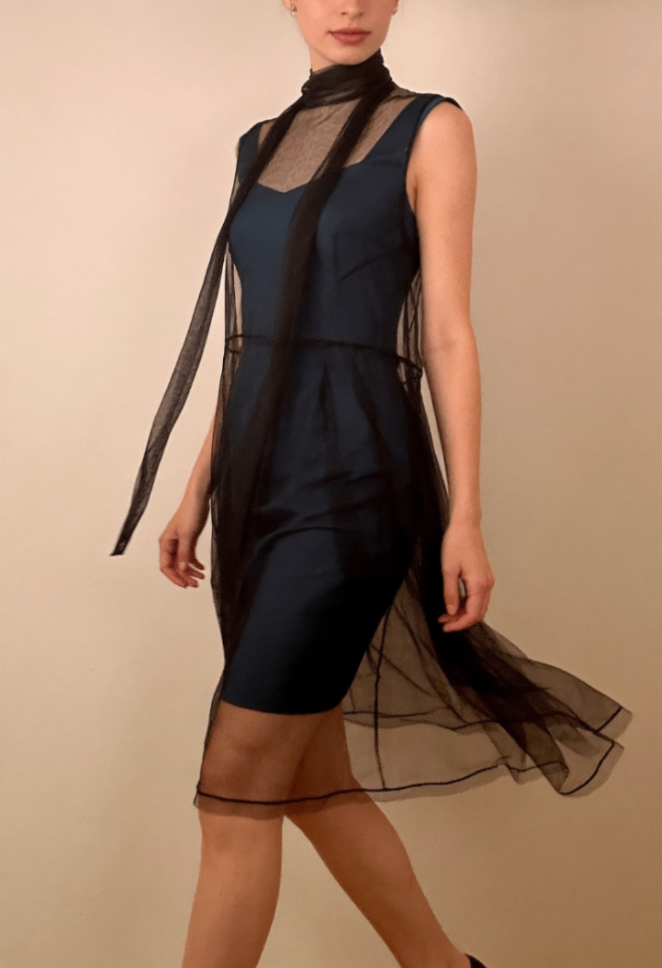 Dorothee Schumacher Tüll-Kleid zum Überziehen Gr. 2 (36)