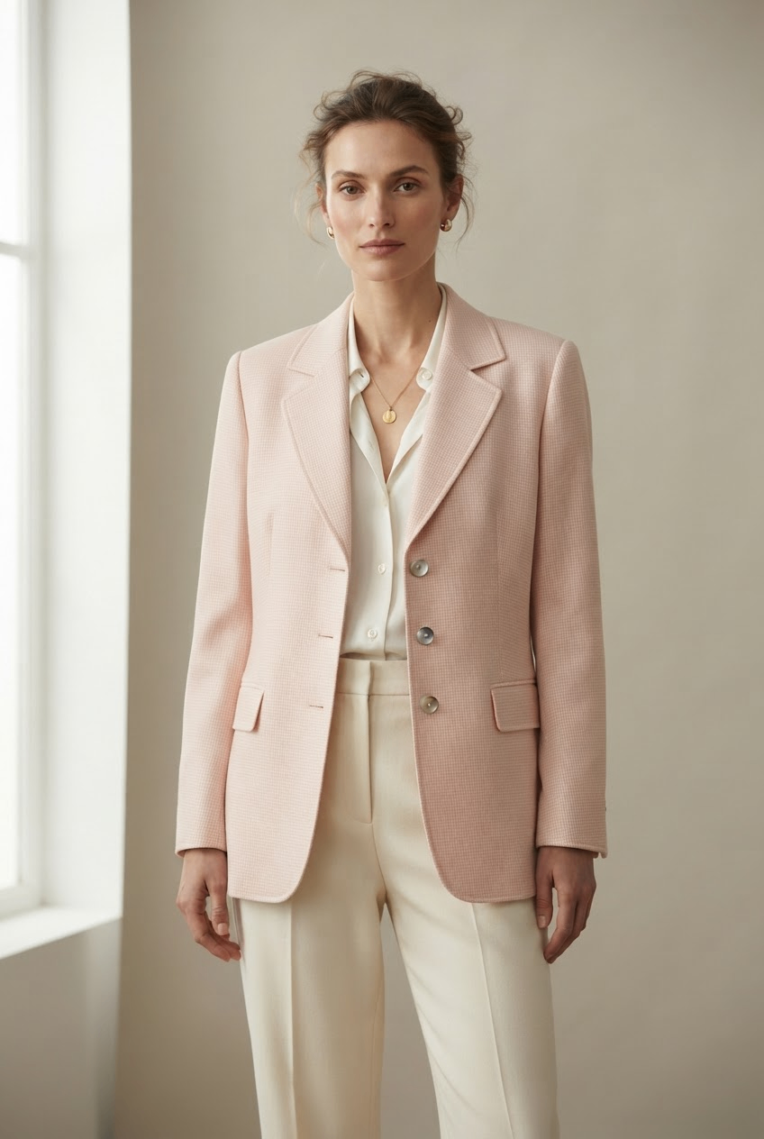 Escada | Oberteil | 42 |Hellrosa