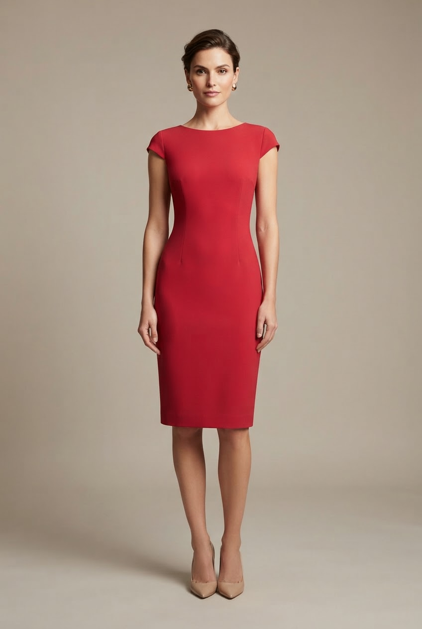 AJ Armani Jeans | Kleid | 42 |Rot