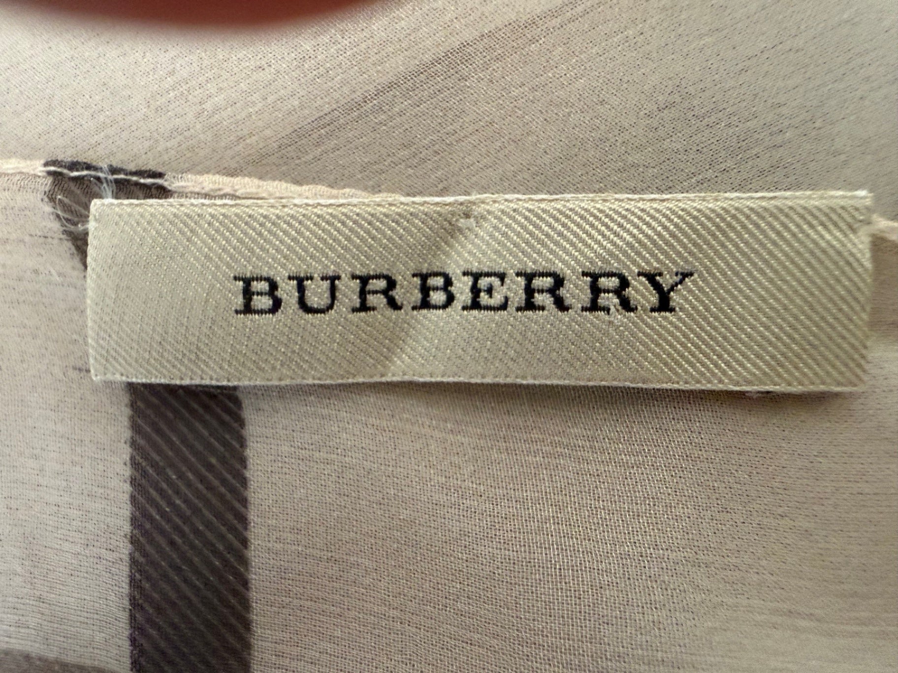 Burberry | Schal | Frei |Creme, Beige