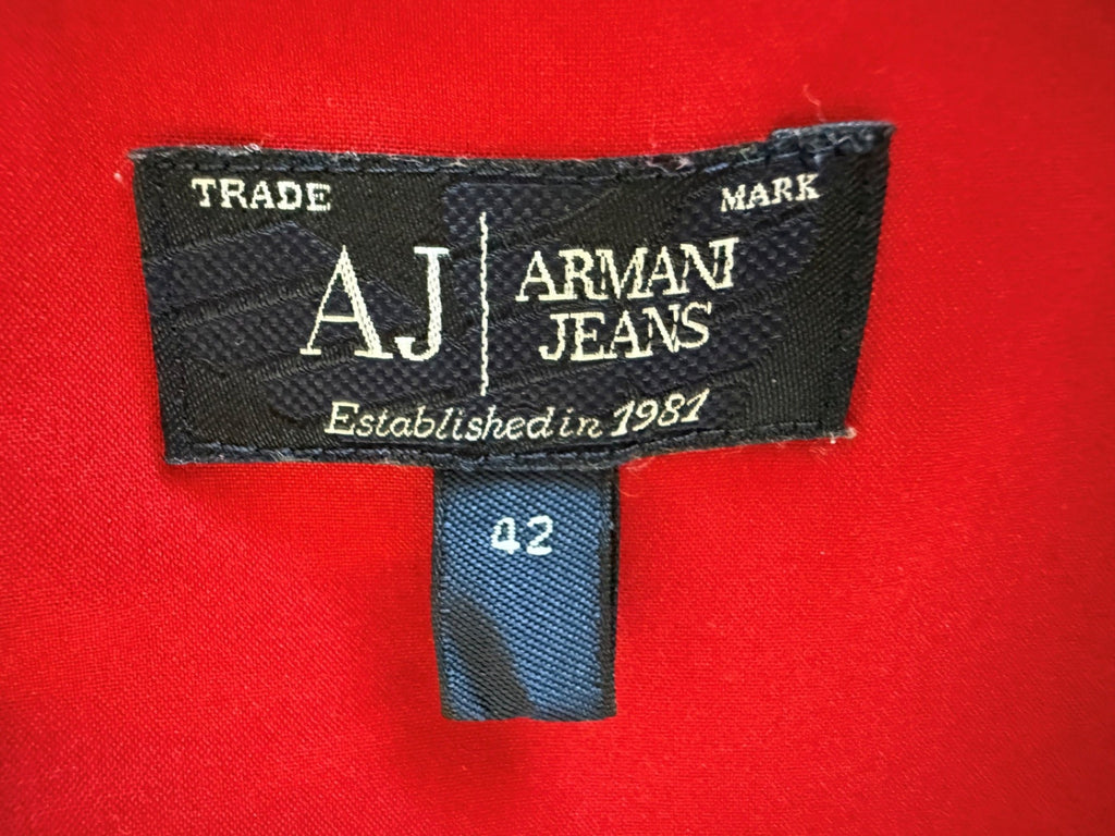 AJ Armani Jeans | Kleid | 42 |Rot