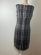 Burberry London | Kleid | IT 44 |Grau, Schwarz, Weiß