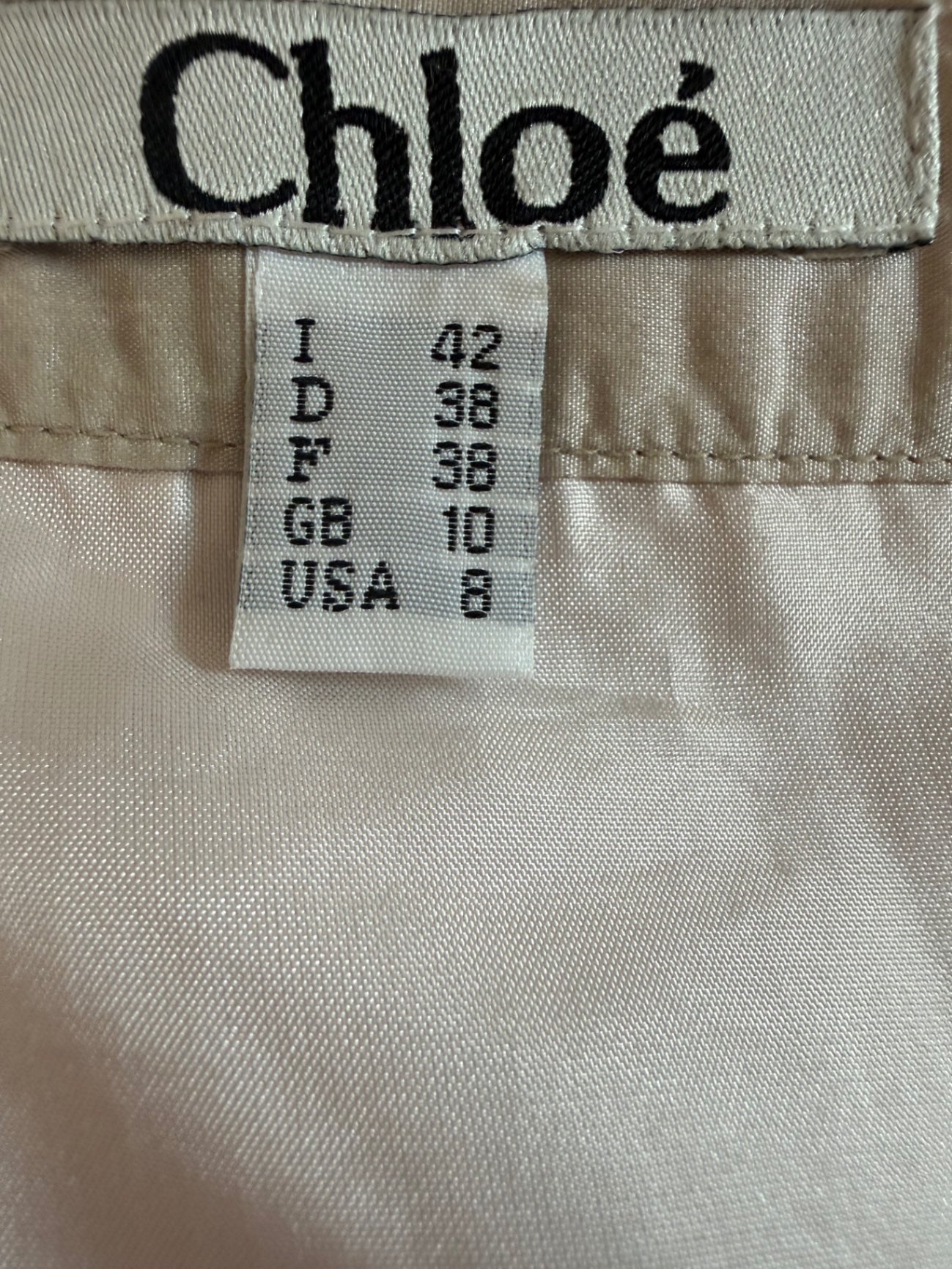 Chloé | Rock | 42 |Beige, Sand