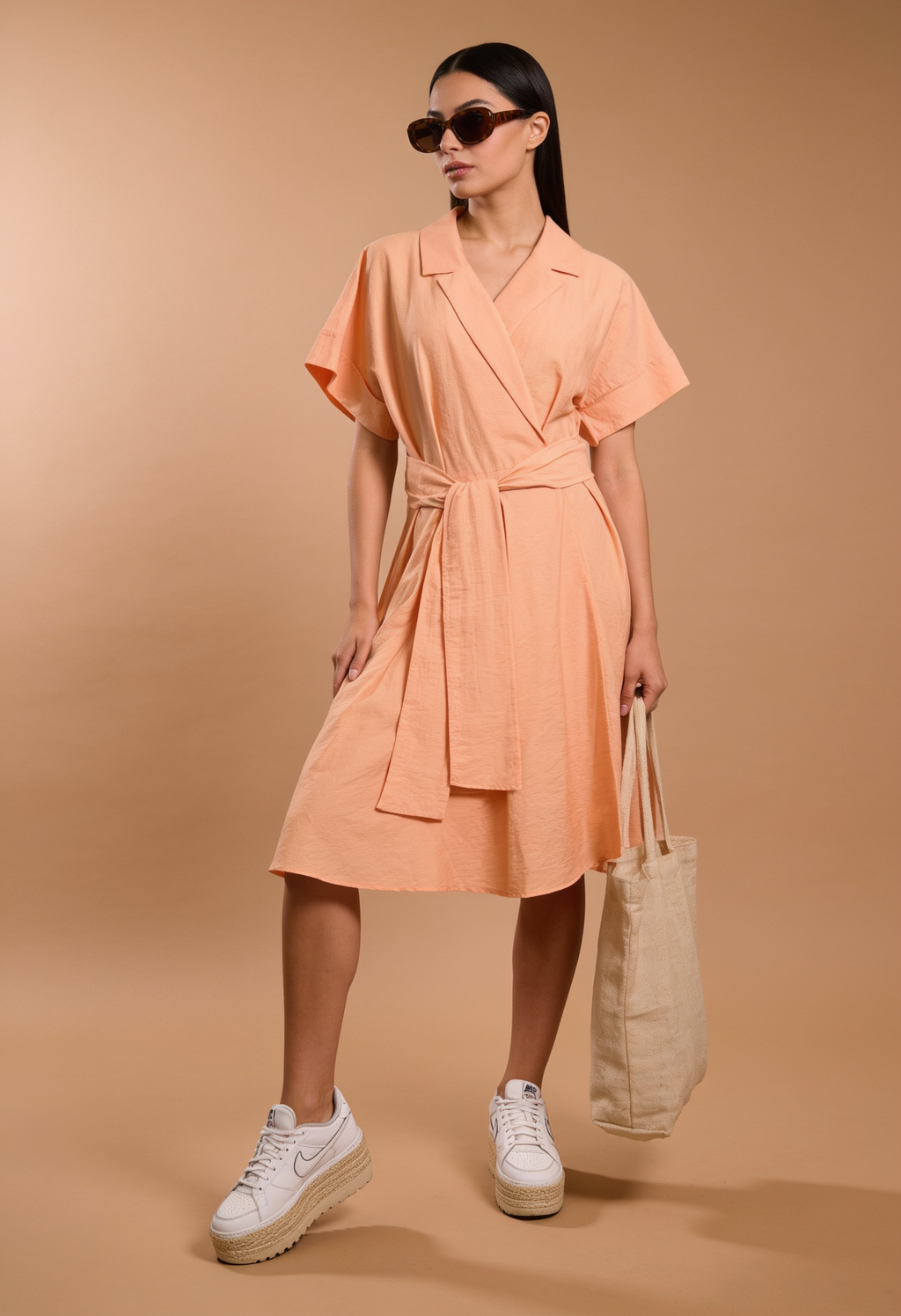 CLAUDIE PIERLOT | Wickelkleid | M (38/40)