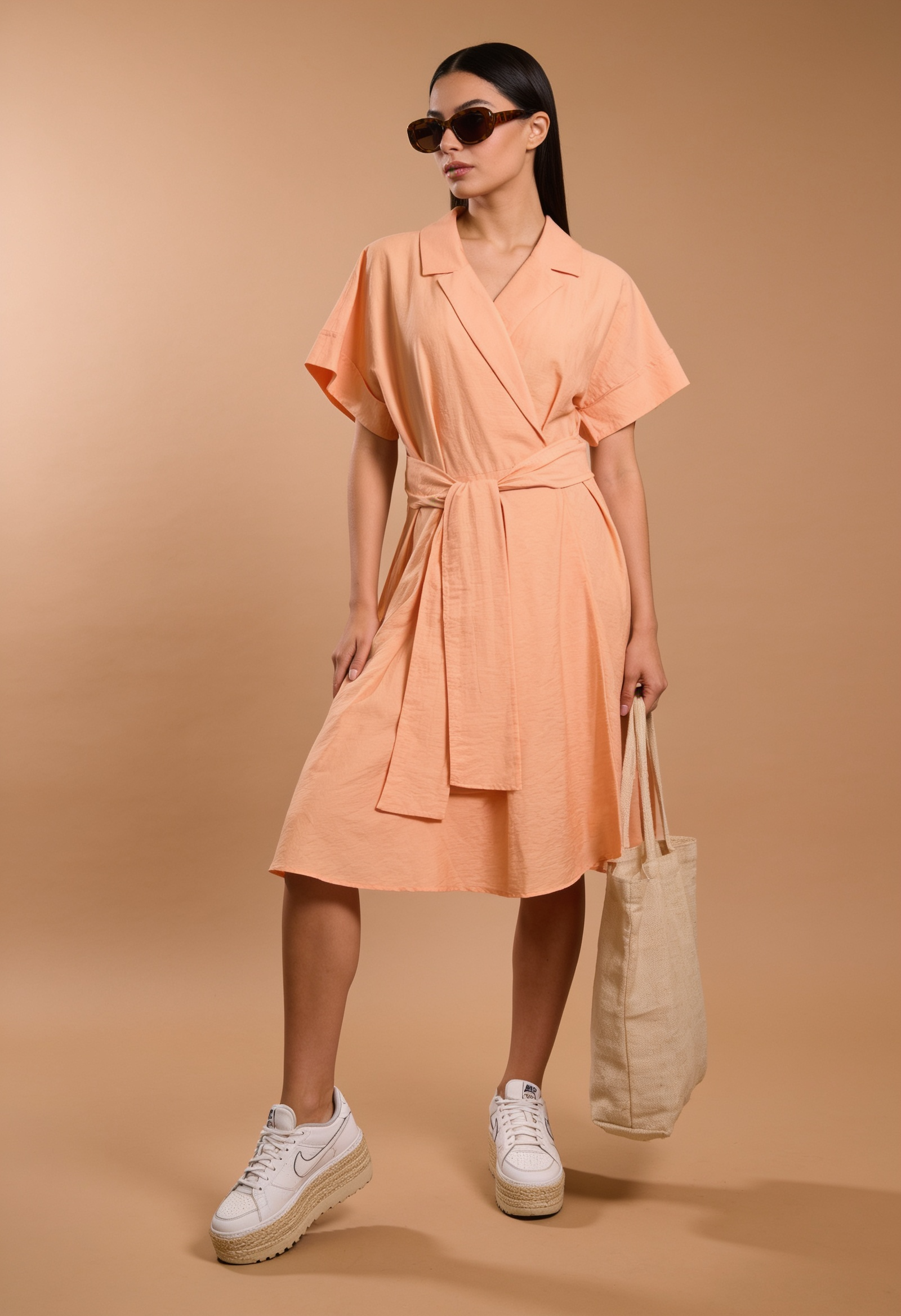 CLAUDIE PIERLOT | Wickelkleid | M (38/40)