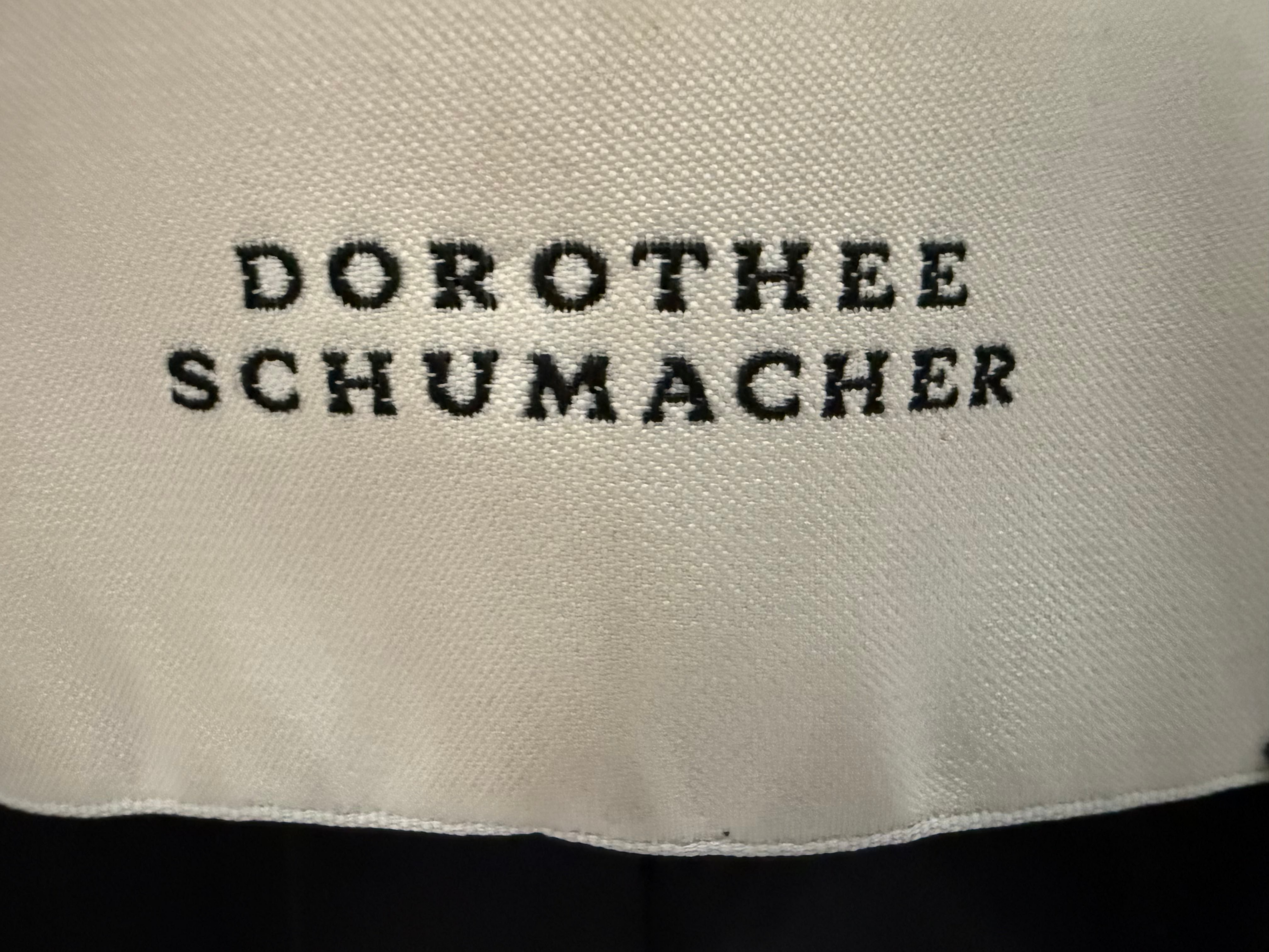 Dorothee Schumacher Blazer schwarz Hosenanzug Punto Milano Second Hand