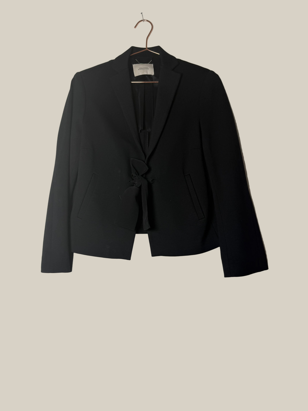 Dorothee Schumacher Blazer Hosenanzug Punto Milano schwarz Second Hand