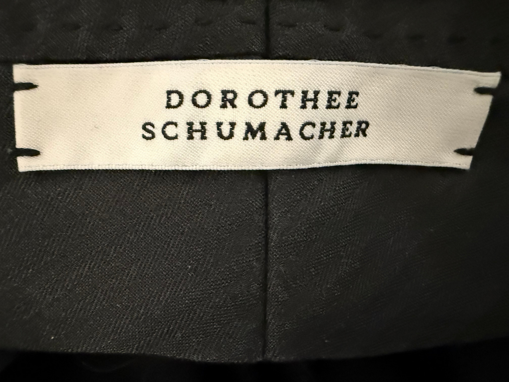 Dorothee Schumacher Hose Hosenanzug Punto Milano schwarz Second Hand