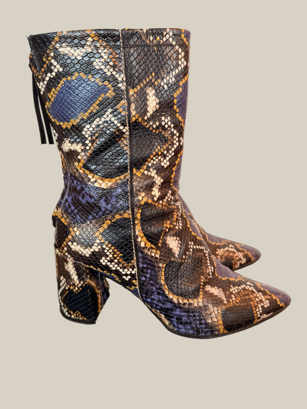 DorotheeSchumacher_Stiefelette_Python_39_ Ankle Boots Second Hand