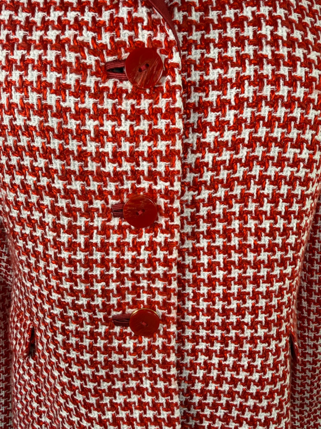 Giorgio_Armani_Blazer_rot_Hahnentritt