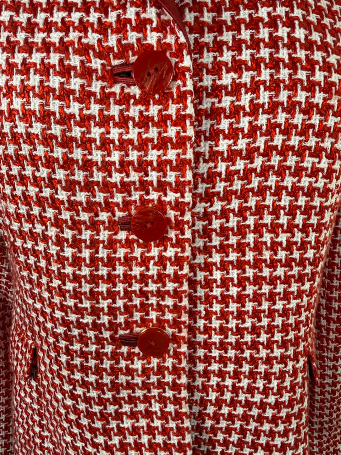 Giorgio_Armani_Blazer_rot_Hahnentritt