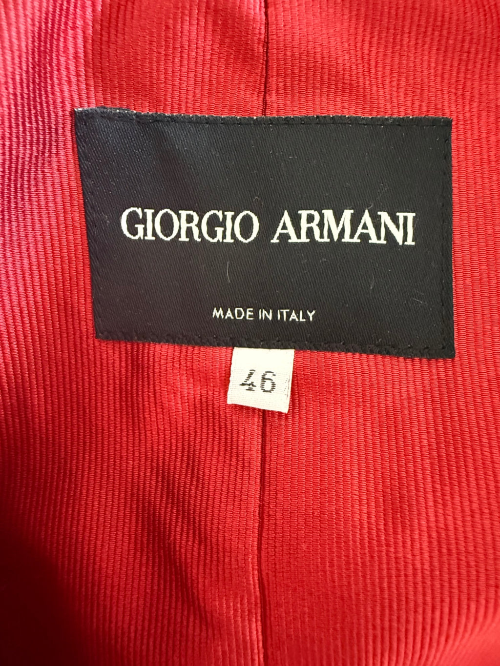 Giorgio_Armani_Blazer_rot_Hahnentritt