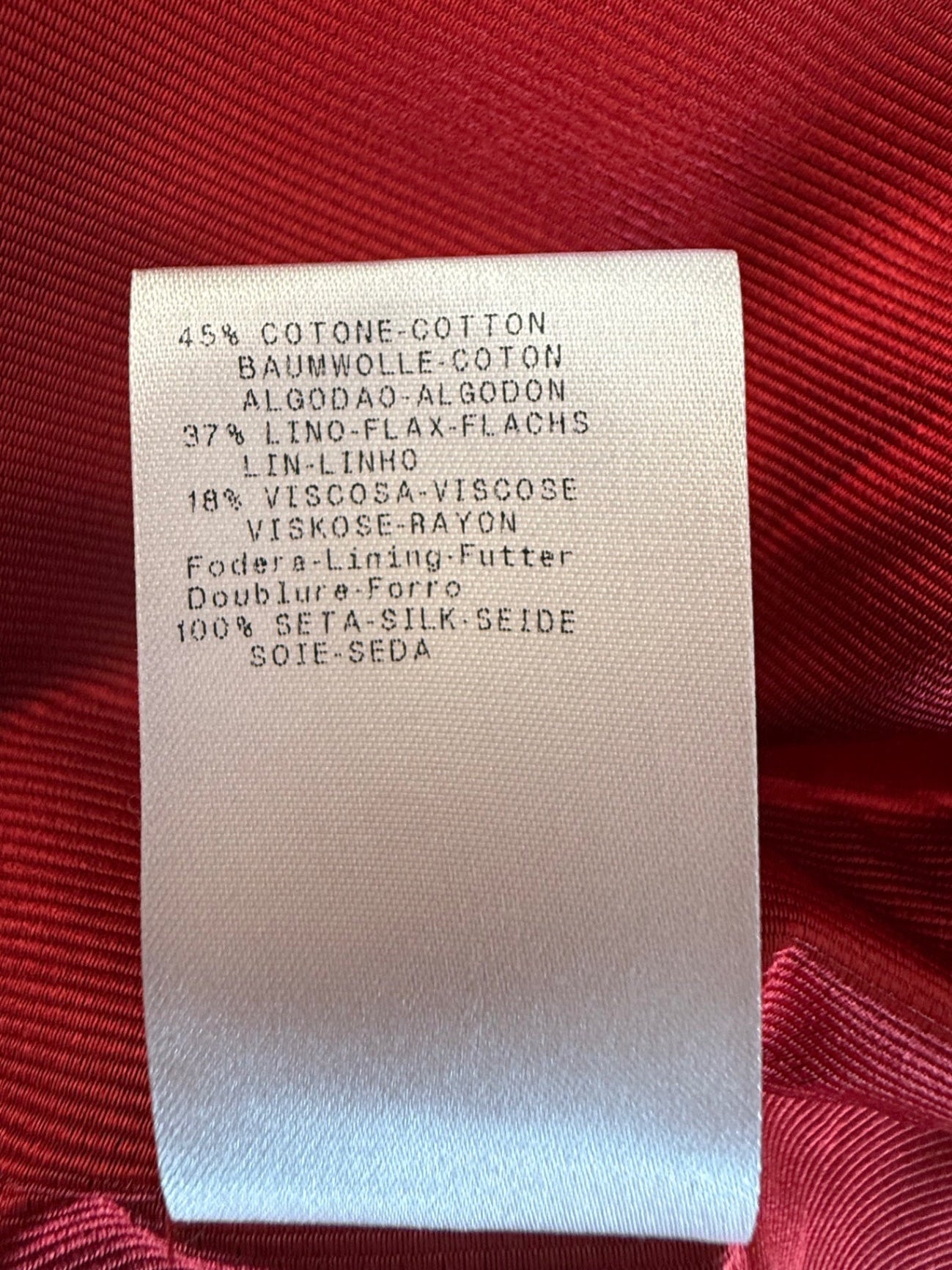 Giorgio_Armani_Blazer_rot_Hahnentritt