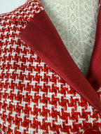 Giorgio_Armani_Blazer_rot_Hahnentritt