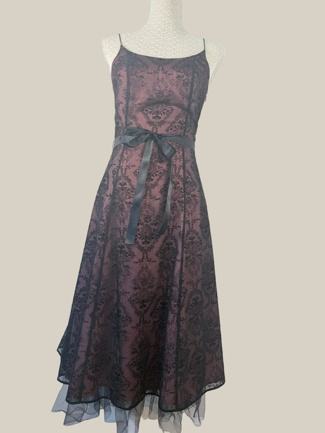 Hugo Boss | Kleid | 42 |Rosa, Schwarz
