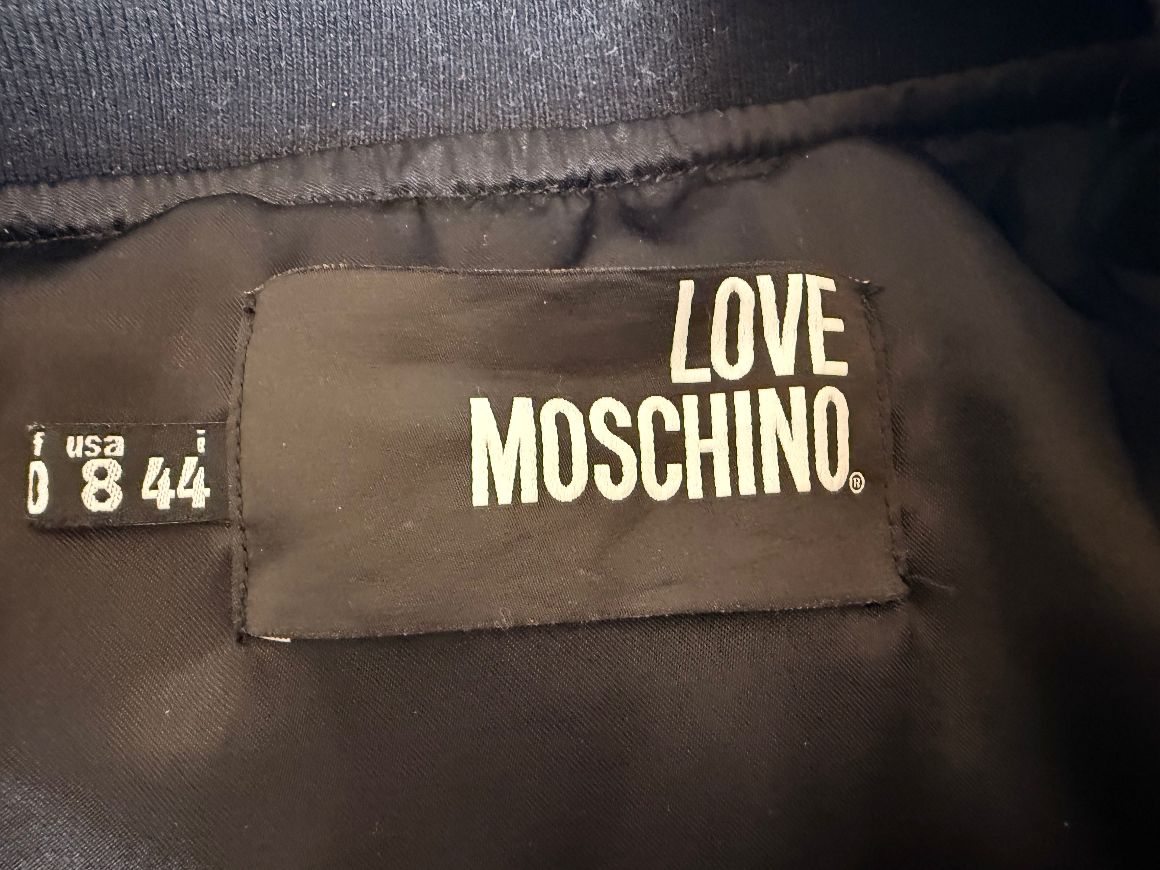 LOVEMOSCHINO_Bomberjacke_Spaceprint_40_ Second Hand