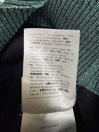 MISSONI_Stricktop_Lurex_grün_ Second Hand Glitzer