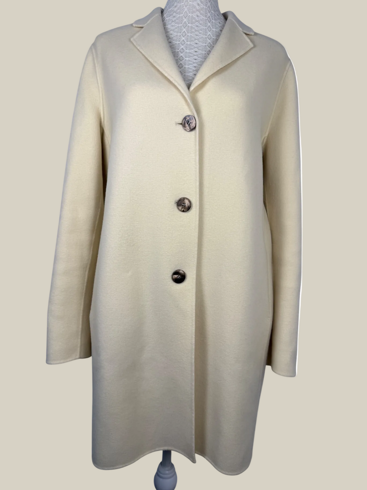 MAX MARA STUDIO | Mantel | Gr. 40 | Vanille
