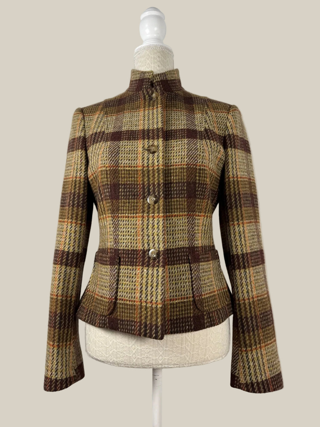Max Mara | Blazer | 44 |Bunt, hauptsächlich Braun, Beige und Rostrot