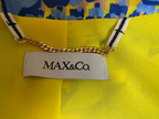 MaxundCo_Bomberjacke_floral_ Second Hand gelbes Futter