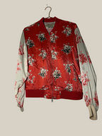 PaulSmith_Bomberjacke_rot_floral_ Second Hand