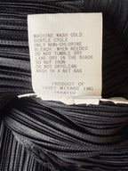 Pleats Please Issey Miyake Kleid schwarz Plissee Second Hand Gr. 5 neuwertig top Zustand